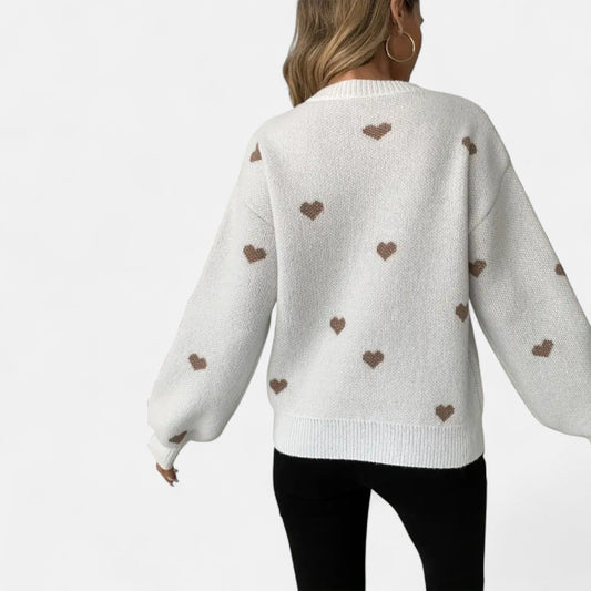 Pull en laine Isla Hearts