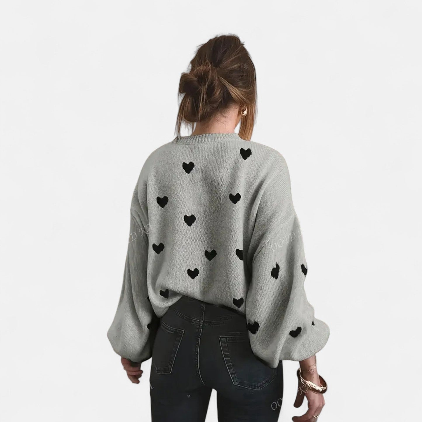 Pull en laine Isla Hearts
