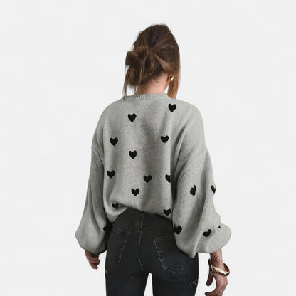 Pull en laine Isla Hearts