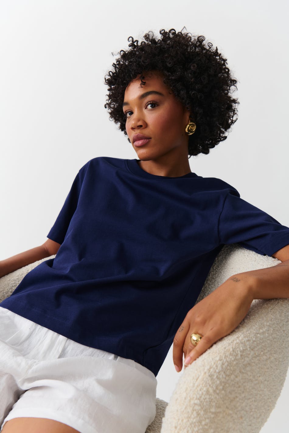 ARIA | T-shirt en coton Luxe