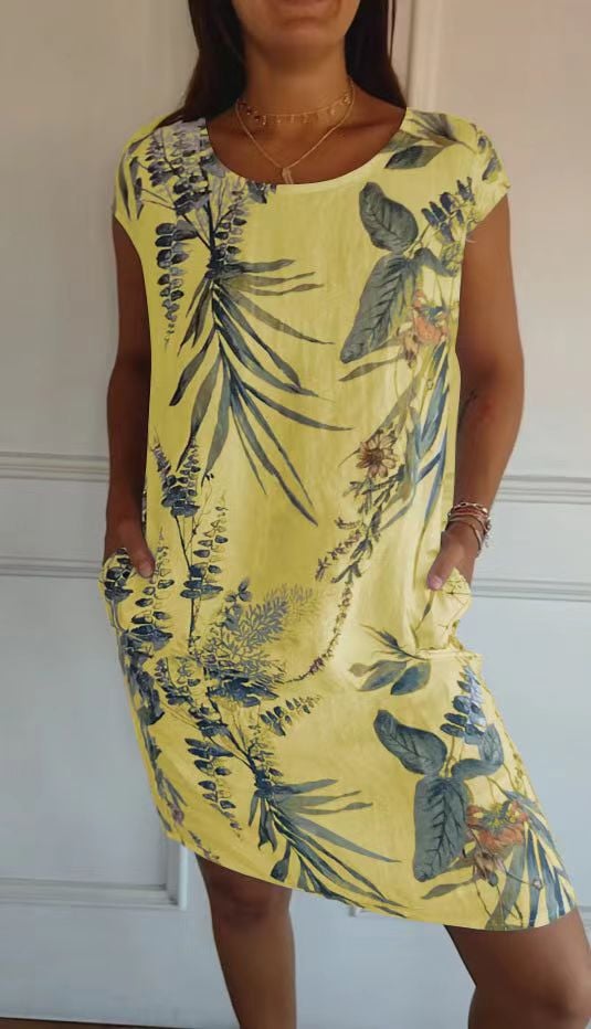 Sunniva | Robe Charmante en Toile
