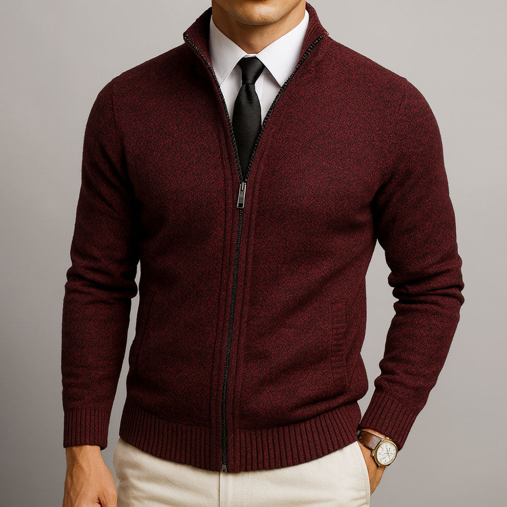 VINCENT™|CARDIGAN ZIP ÉLÉGANT