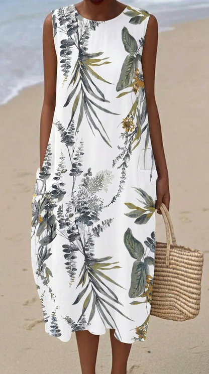 Sunniva | Robe Charmante en Toile