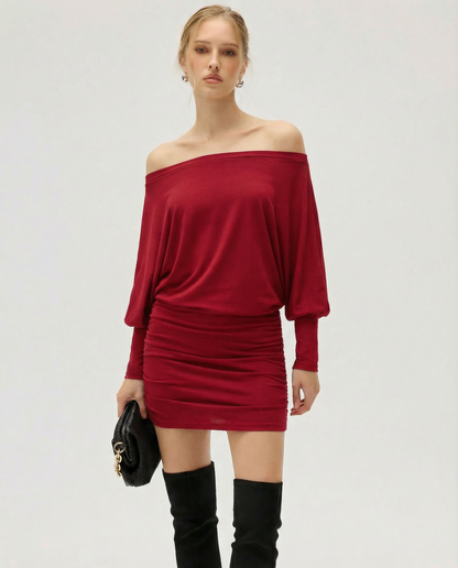 ARIA | Robe Mini Froncée SOLA