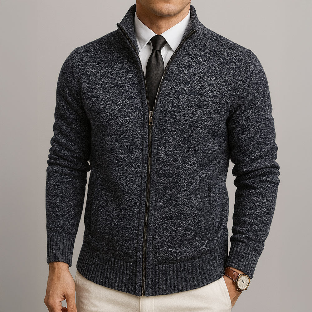 VINCENT™|CARDIGAN ZIP ÉLÉGANT