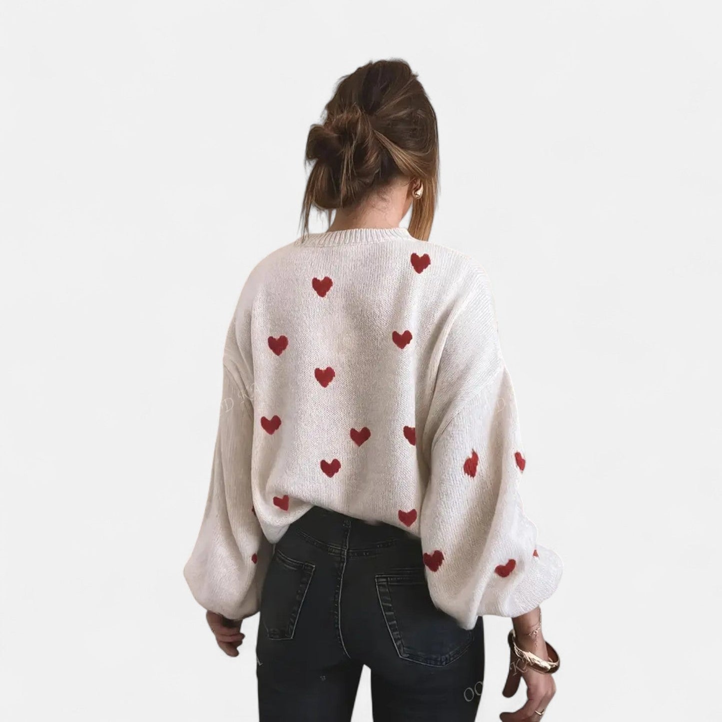 Pull en laine Isla Hearts