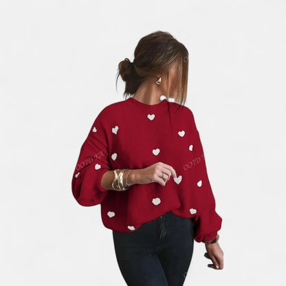 Pull en laine Isla Hearts