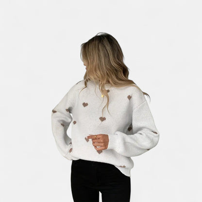 Pull en laine Isla Hearts