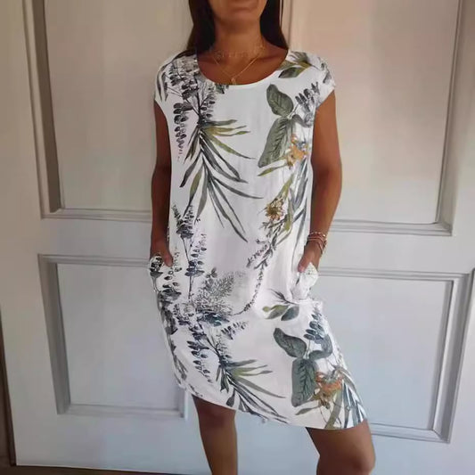 Sunniva | Robe Charmante en Toile