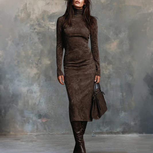 Naya™ | Robe midi cintrée élégante