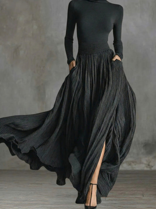 Sophie | Robe maxi taille haute