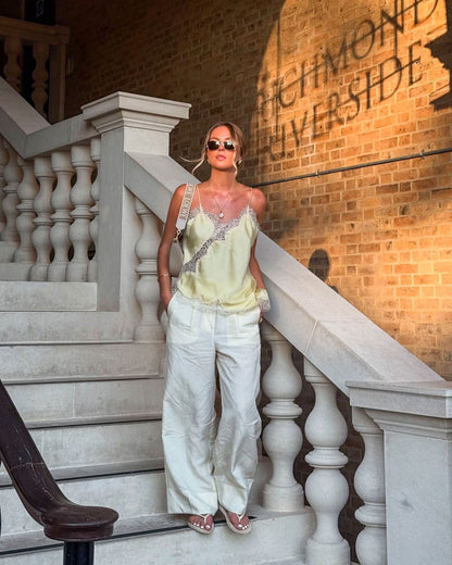 ARIA | Débardeur Élégant Asymétrique