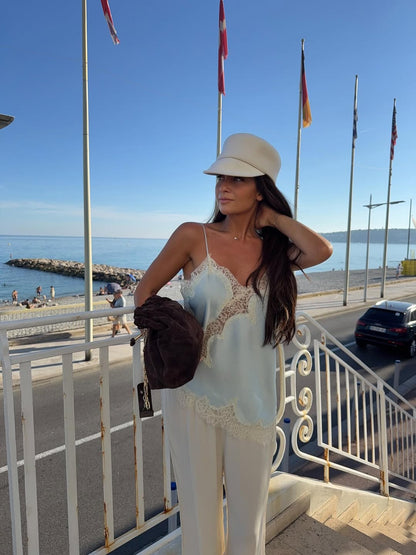 ARIA | Débardeur Élégant Asymétrique