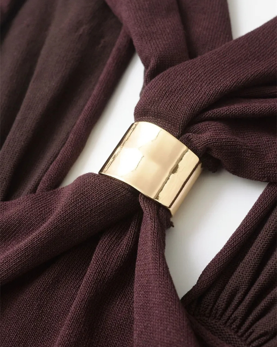 ARIA | Top Halter Mocha