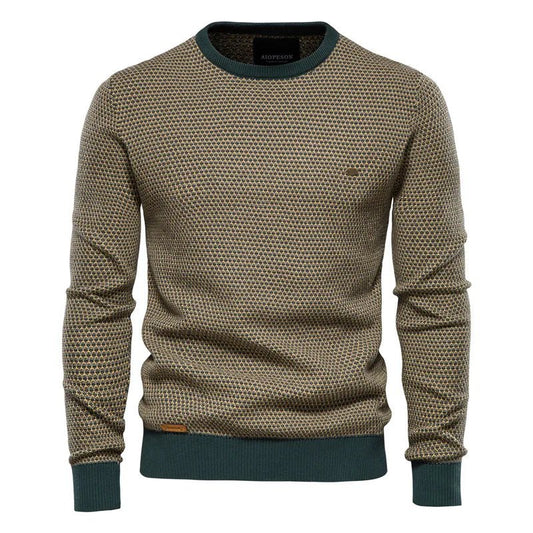 Steinmann | Pull pour hommes avec motif en losange