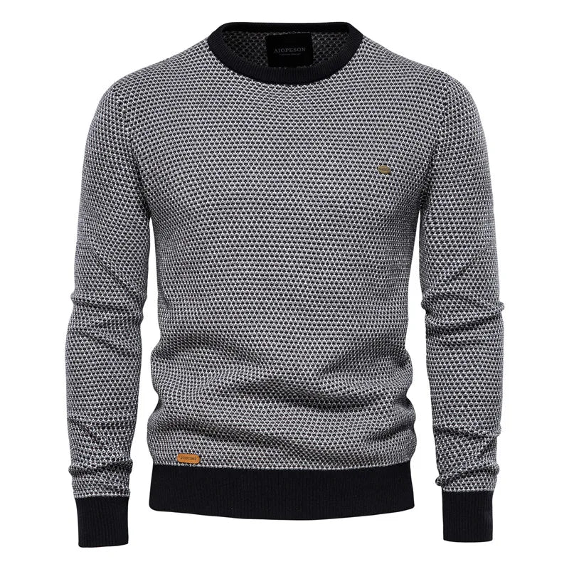 Steinmann | Pull pour hommes avec motif en losange