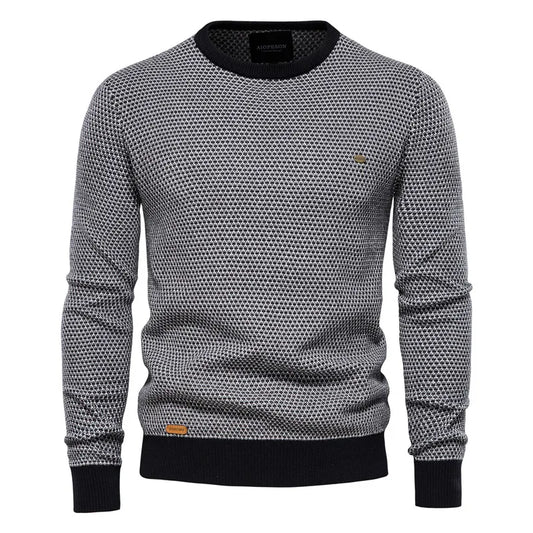 Steinmann | Pull pour hommes avec motif en losange