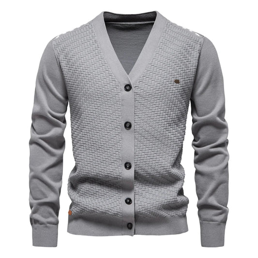 Schneider | Cardigan pour hommes chaud avec col en V