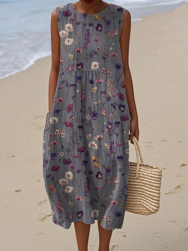 Sera - Robe Midi Quotidienne