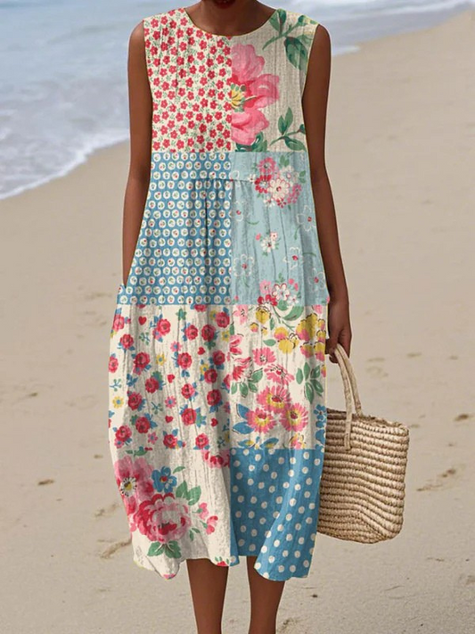 Mira - Robe Midi Quotidienne