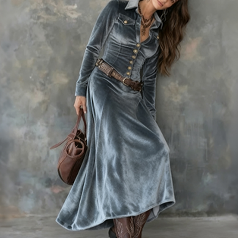 Vena™ | Robe Maxi Fluide Modern