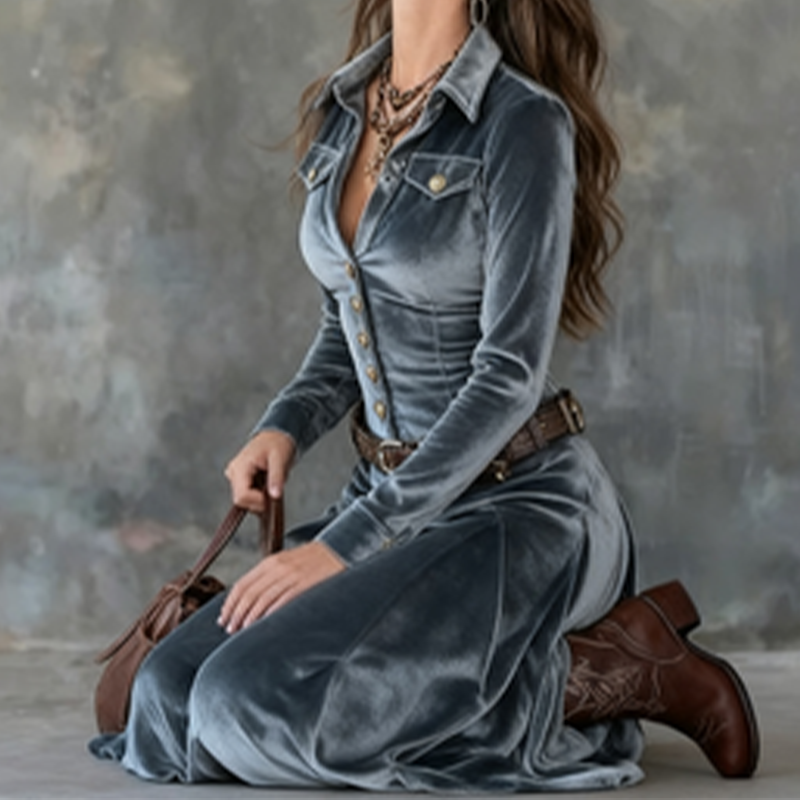 Vena™ | Robe Maxi Fluide Modern