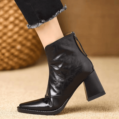 Rosalie™ | Bottines de Luxe à Talon Moyen